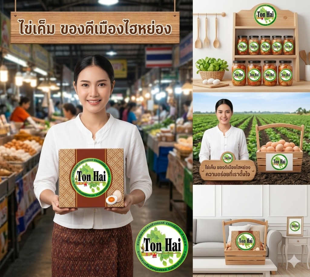 ไข่เค็ม Ton Hai ของดีเมืองไฮหย่อง ความอร่อยที่เราตั้งใจ